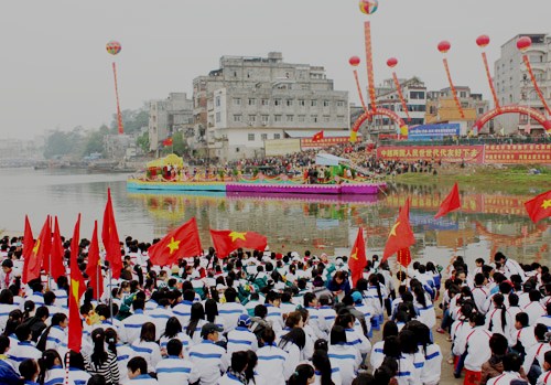 广宁代表将参加第二届越中青年联欢会